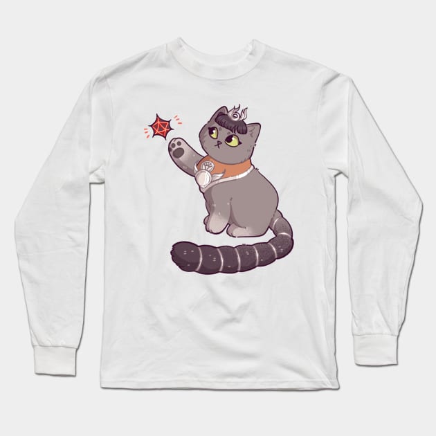 Baldurs Cat 3 - Shadowheart Long Sleeve T-Shirt by nomsikka